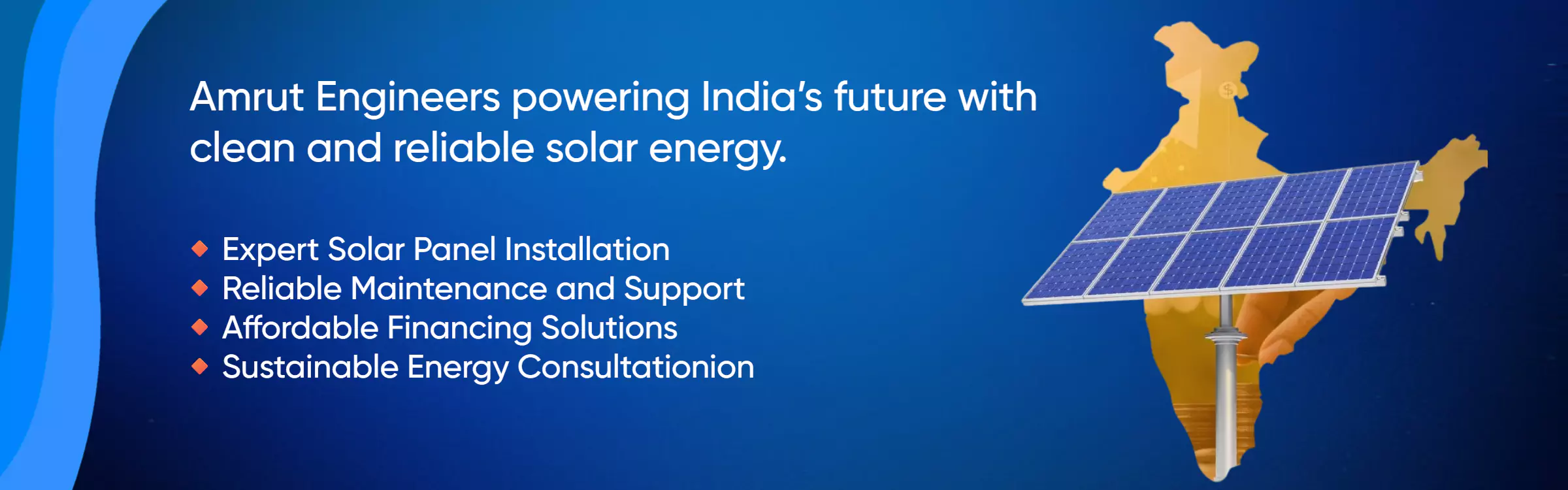 Amrut engineers provide high tech solar panels banner solar energy clean energy (2)
